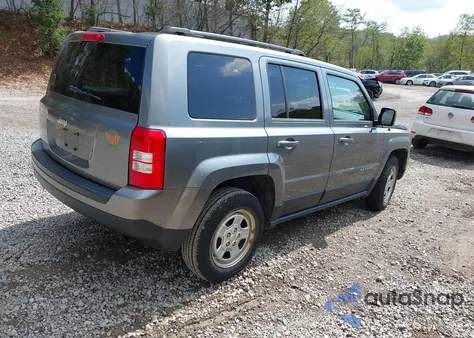 2011 Jeep Patriot Sport из США, поврежденный, VIN 1J4NT1GA1BD289347